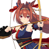 [陣風の花紺青] ダイワスカーレット