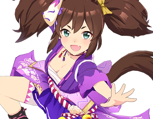 [稲荷所縁江戸紫] イナリワン