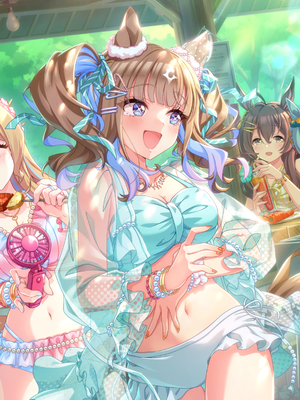 [夏空チルタイム] アーモンドアイ