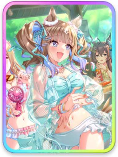 [夏空チルタイム] アーモンドアイ